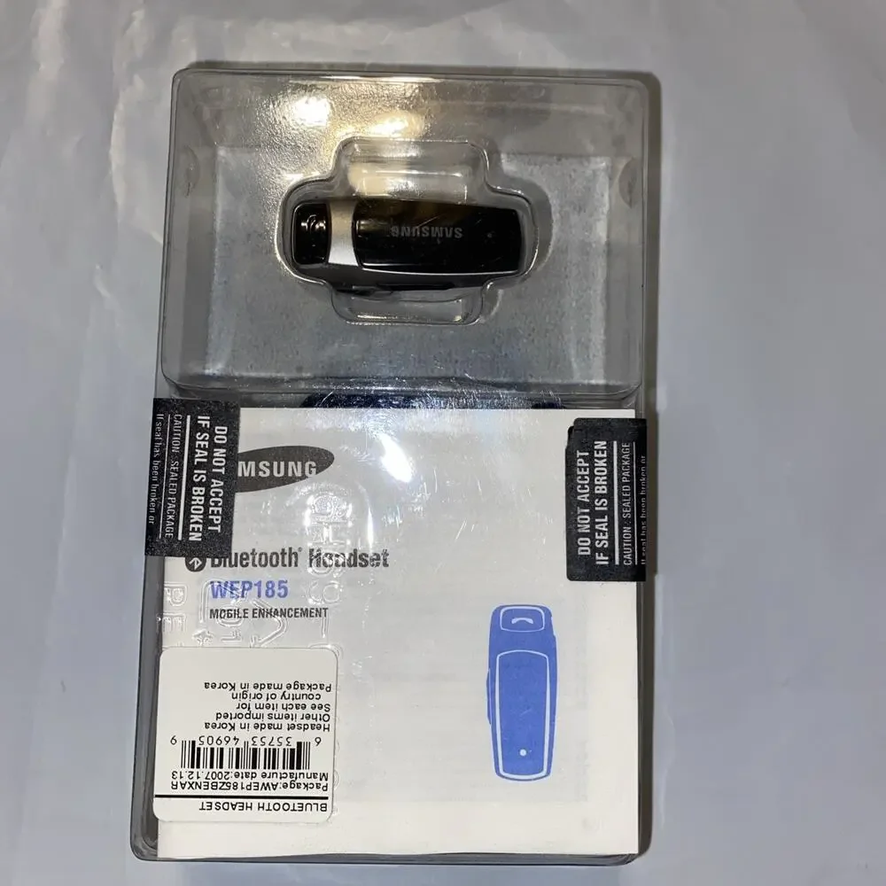 Samsung Bluetooth Headset WEP185 Tested